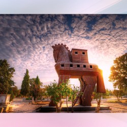 ÇANAKKALE ŞEHİTLİKLER TURU (Troya_Antik_Kenti/Troya_Müzesi)